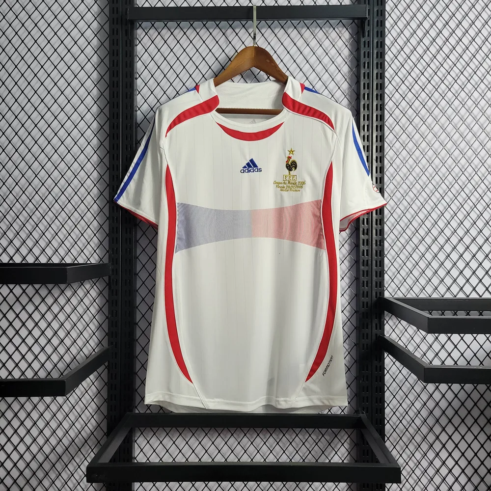 2006 Retro France Away Football Shirt — main view
