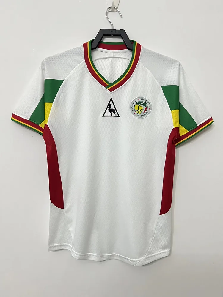 Camisa Retrô da Seleção do Senegal 2002 Branca — main view