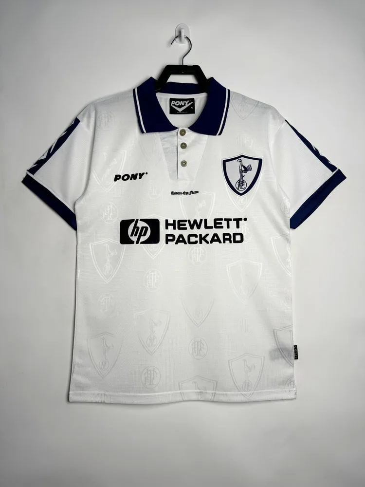 1995-1997 Retro Tottenham Hotspur Heim Fußballtrikot Thai-Qualität — main view