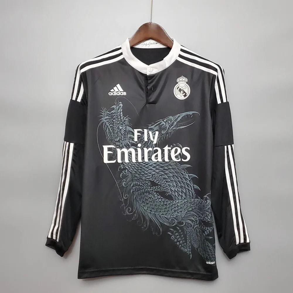 Maillot troisième extérieur manches longues rétro Real Madrid 2014/2015 — main view