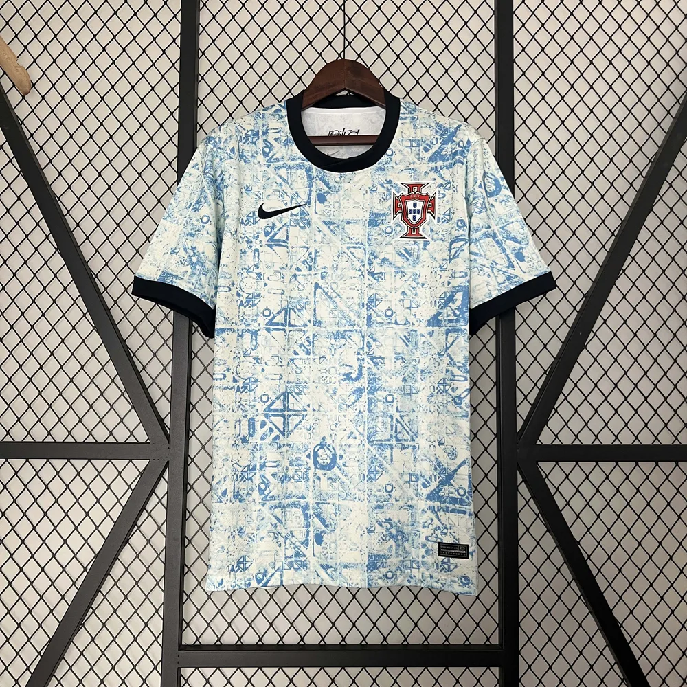 Camiseta de Fútbol 2024 Portugal Visitante AAA calidad fan — main view