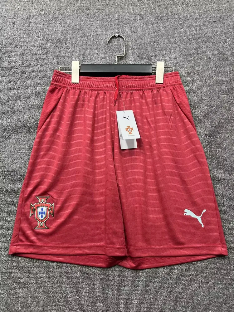 2026 Portugal Home Shorts AAA fan-grade — main view