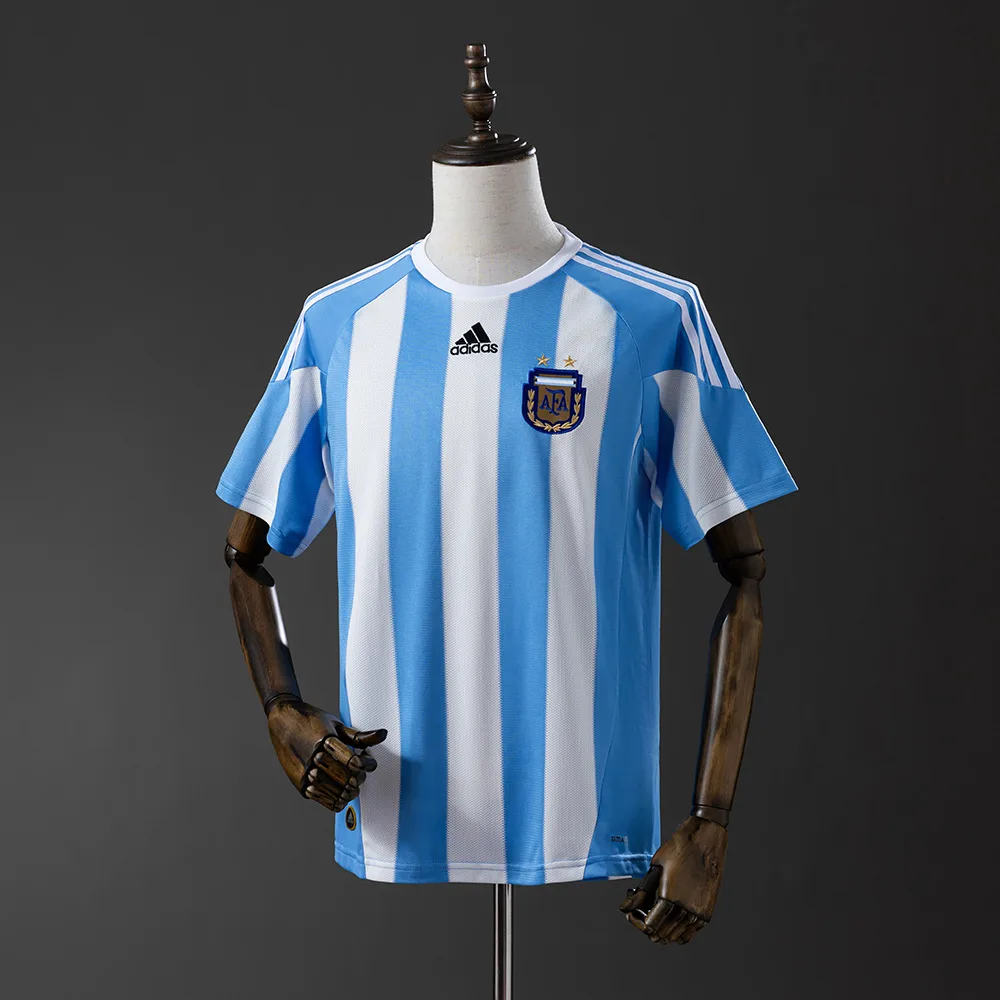 2010 Retro Argentinien Heimtrikot AAA Fan-Qualität — main view