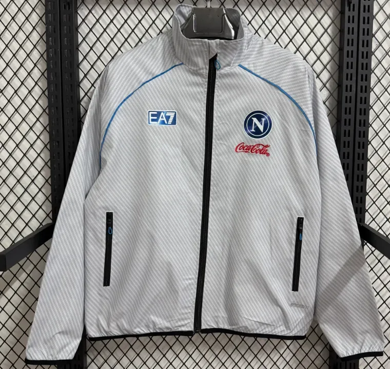 2025/2026 Napoli Windbreaker Football Shirt 1:1 Thai Quality — main view