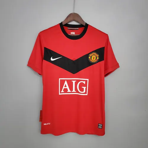 2009/2010 Retro Manchester United Home Football Shirt AAA fan-grade