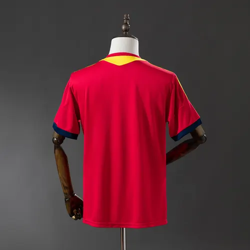 2013 Retro España Local Camiseta de Fútbol AAA calidad aficionado — view 2