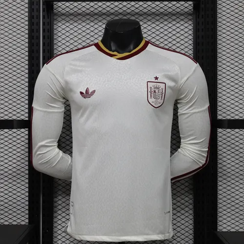 2026 Player Version Spain National Team Away Long Sleeve Football Shirt AAA fan-grade