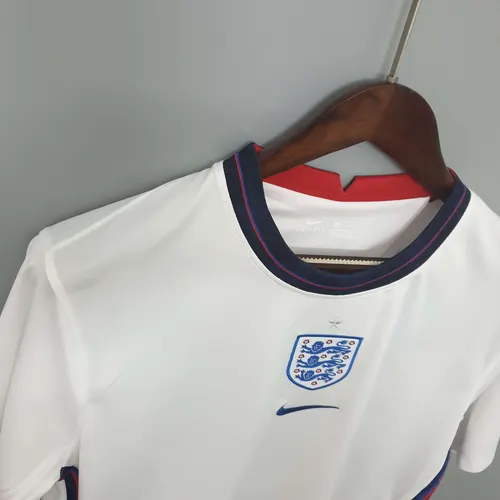 2020 Inglaterra Camiseta de Fútbol Blanca Local — view 5