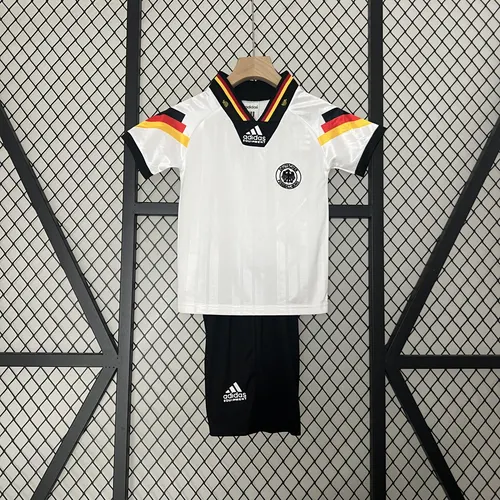 1992 Retro Germany Home Football Shirt AAA fan-grade Kids Size