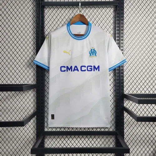 2023/2024 Olympique de Marseille Camisa Casa Futebol — view 1