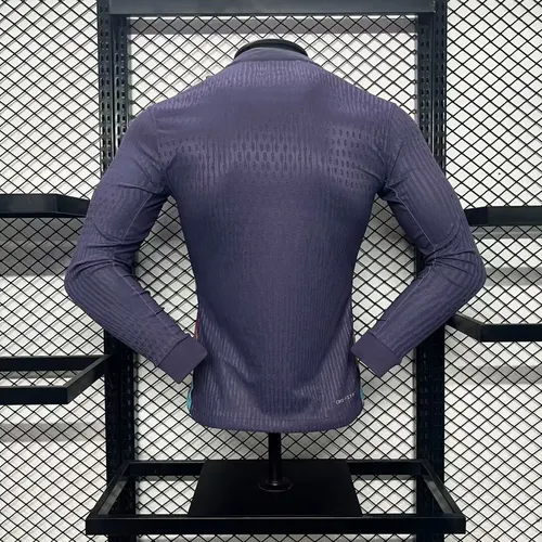 2024-2025 Player Version England Away Long Sleeves Football Shirt AAA fan-grade — view 2