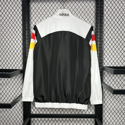 2024-2025 Germany Windbreaker Soccer Jersey White — view 2