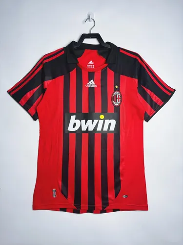 Camiseta Retro AC Milan Local 2007/2008 Calidad Tailandesa