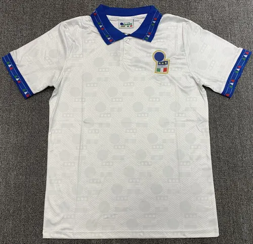 Maillot de football extérieur Italie FIFA rétro 1994 Qualité Thaï — view 1