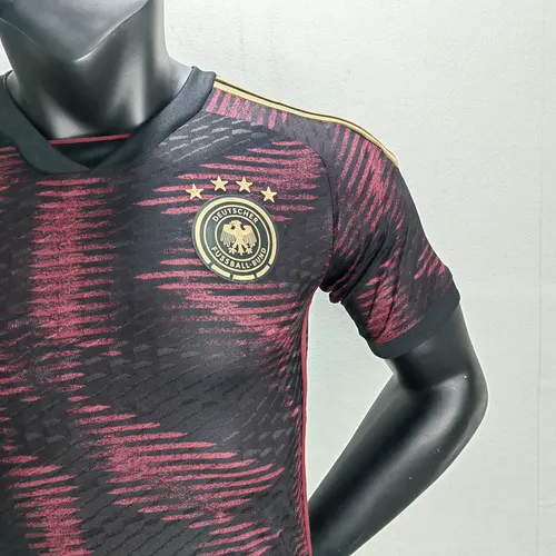 2022 FIFA 월드컵 플레이어 버전 독일 어웨이 축구 저지 — view 7