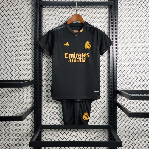 2023/2024 Real Madrid Troisième Extérieur Maillot de Foot Taille Enfant Qualité Thaï