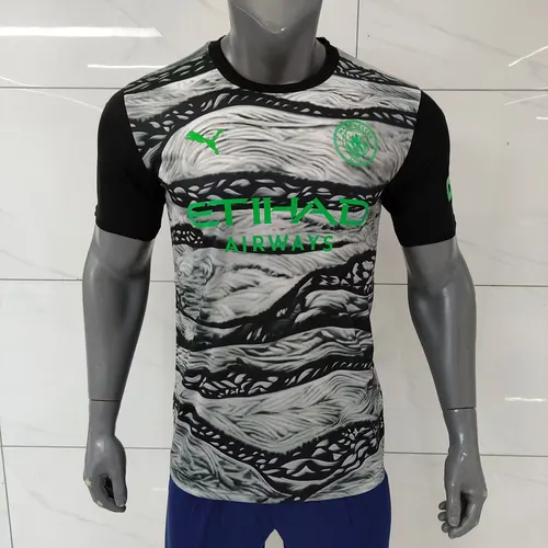 2025/2026 Player Version Manchester City Black And Gray Concept Version Football Jersey AAA fan-grade