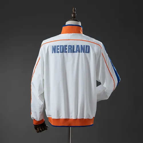 2010/2011 Netherlands Windbreaker -White AAA fan-grade — view 2