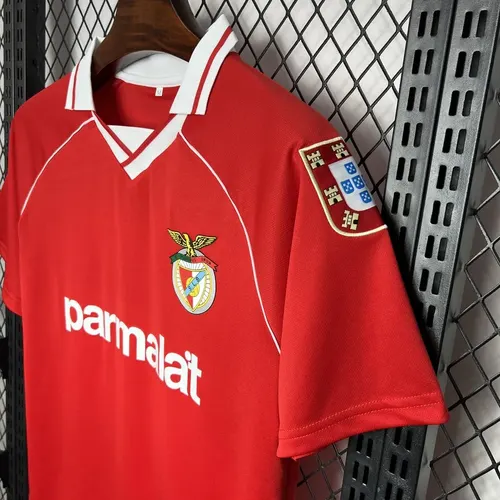 Camisa Retrô Casa Benfica 1994/1995 Qualidade Tailandesa — view 4