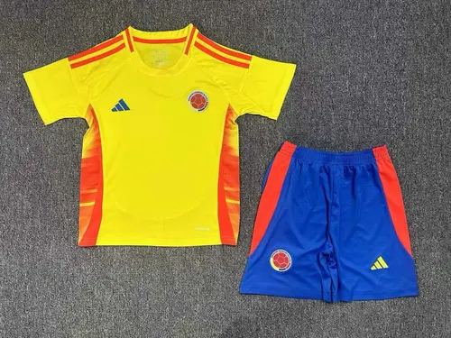 2024 Colombia Home Football Shirt AAA fan-grade Kids Size