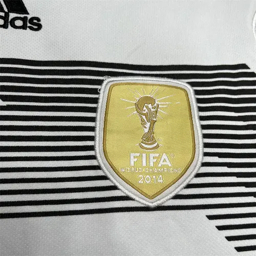 2018 Retro Germany Home Soccer Jersey AAA fan-grade — view 5