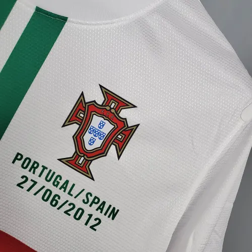 2012 Retro Portugal Auswärts Fußballtrikot — view 5