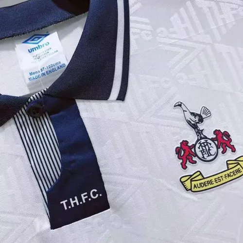 Camiseta de Fútbol Retro Tottenham Hotspur Local 1991/1993 Calidad Tailandesa — view 4