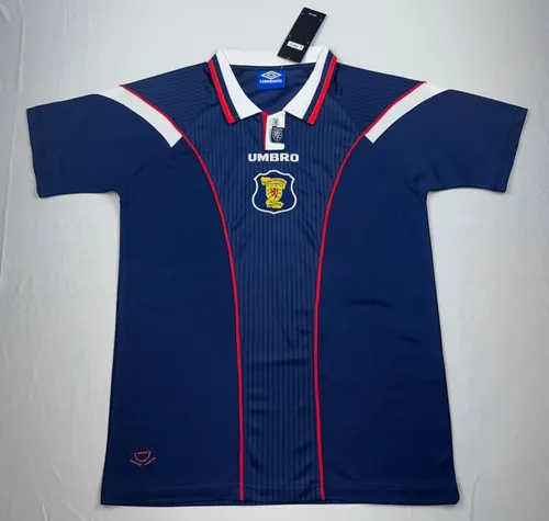 1996-1998 Retro Schottland Nationalmannschaft Heimtrikot Thai-Qualität