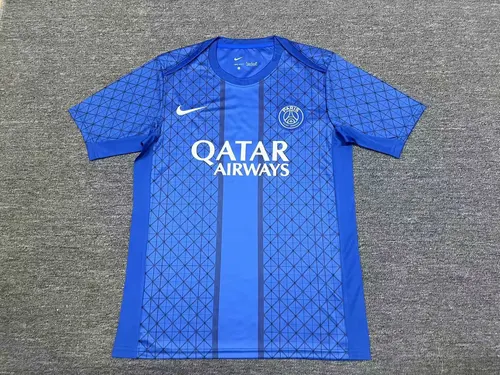 2025/2026 Psg Paris Saint-Germain Training clothes Blue Football Jersey AAA fan-grade