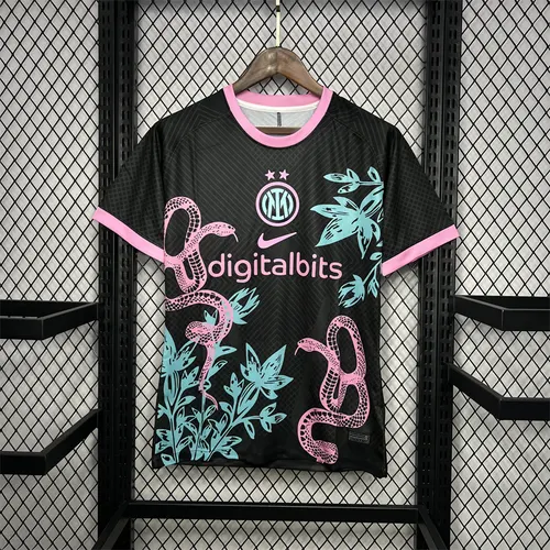 Camiseta de Fútbol Edición Especial Rosa Inter Milan 2024/2025 Calidad Tailandesa