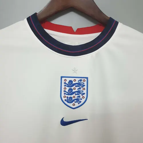 2020 Inglaterra Camiseta de Fútbol Blanca Local — view 3