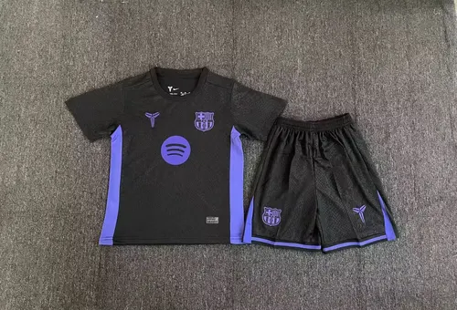 2025/2026 Barcelona Joint Version Black Football Jersey AAA fan-grade Kids Size