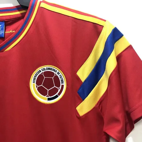 1990 Retro Colombia Away Football Shirt AAA fan-grade — view 5