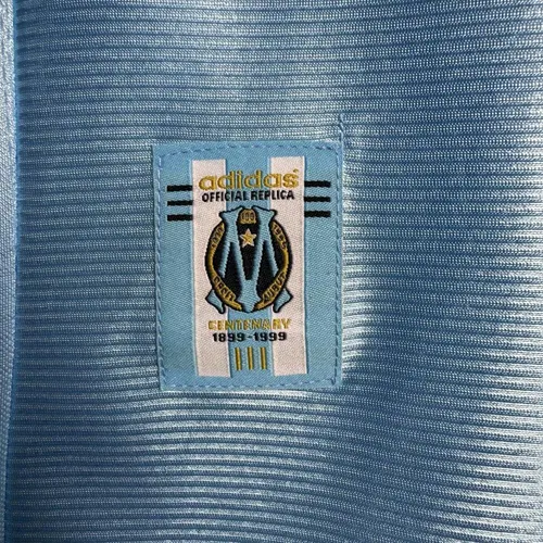 Maillot Extérieur Rétro Olympique de Marseille 1998-1999 Qualité Thaï — view 9