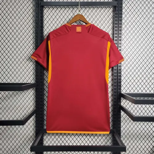 2023/2024 Roma Home Soccer Jersey AAA fan-grade — view 2