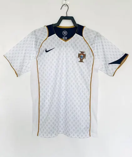 Maillot de football extérieur Portugal rétro 2004 Qualité Thaï