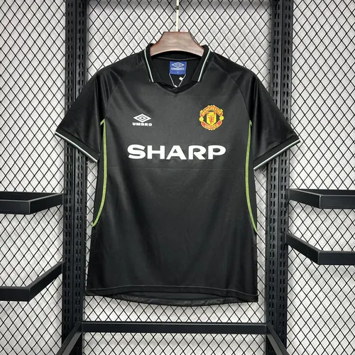 1998/1999 Retro Manchester United Third Away Football Shirt AAA fan-grade