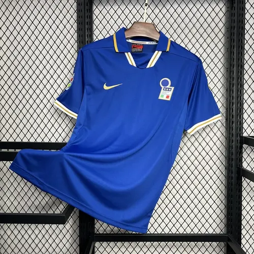 Camiseta de Fútbol Local Retro Italia 1996 Calidad Tailandesa — view 3