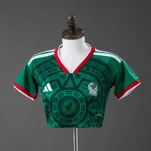 2026 Mexico Home Women's Crop Top Style