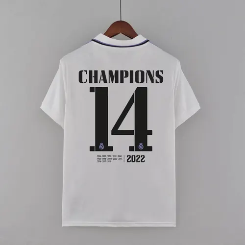 2022/2023 Real Madrid Domicile 14 Champions Édition Maillot de Football — view 2