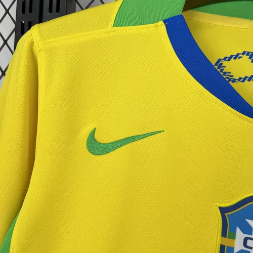 2025 Maillot Domicile Brésil AAA qualité fan — view 7