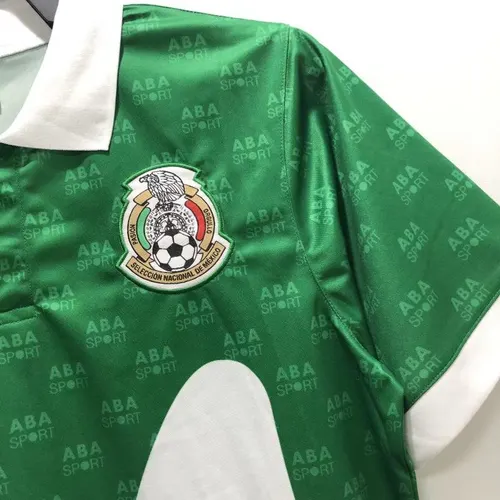 Camisa de Futebol Retro 1995 México Casa Qualidade Tailandesa — view 5