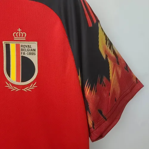 Camisa de Futebol Bélgica Home Copa do Mundo 2022 — view 4
