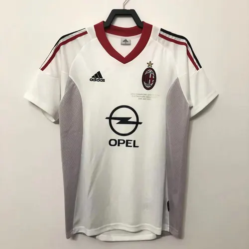 2002/2003 レトロ AC Milan アウェイ フットボールシャツ タイ品質