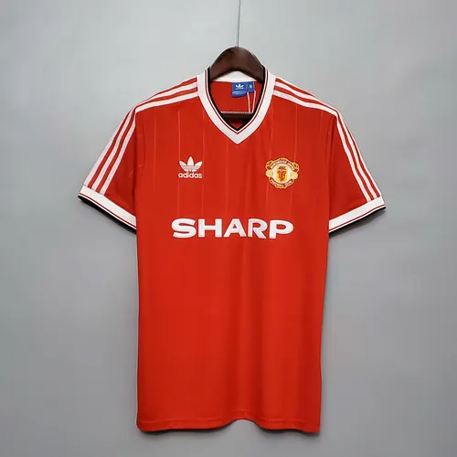 1983/1984 Retro Manchester United Home Football Shirt AAA fan-grade