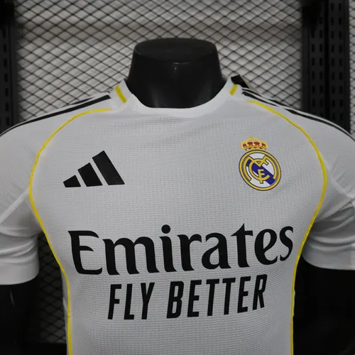 2025/2026 Maillot Domicile Version Joueur Real Madrid Qualité Thaï — view 3