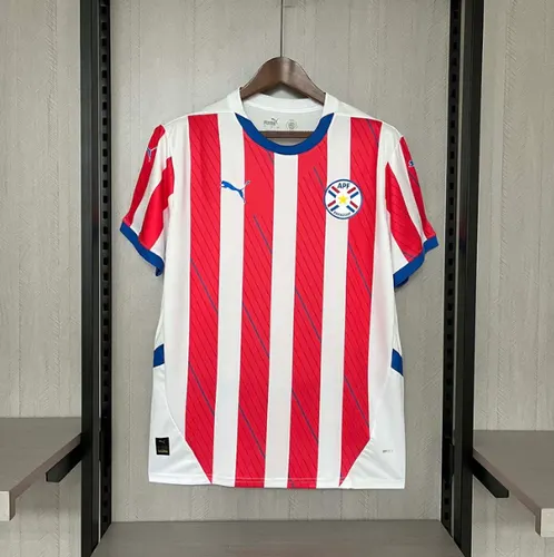 2024 Paraguay National Team Home Football Shirt AAA fan-grade