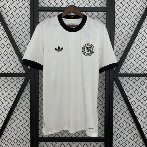 2025 Deutschland 125. Jubiläumsausgabe Heim weißes Fußballtrikot AAA Fan-Qualität