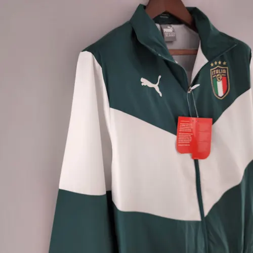 2022 Italy Windbreaker White-Green — view 6