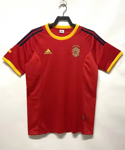 2002 Retro Spanien Heim Fußballtrikot — view 1